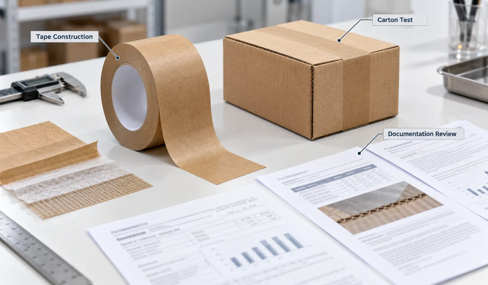 greenflat-kraft-tape-sample-testing-and-ppwr-documentation-review.webp